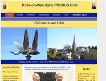 Tablet Screenshot of kyrleprobusross.org.uk